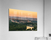 Sunset over Downtown Morgantown Acrylic Print