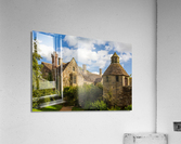Historic british stately home with walled garden Acrylic Print