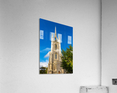 Unusual tower crown spire in Faversham Kent Acrylic Print