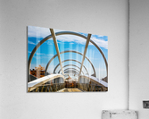 Pedestrian Bridge across canal in Yards Park Acrylic Print