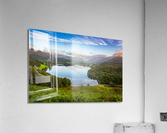 Lake Grasmere at dawn in Lake District Acrylic Print