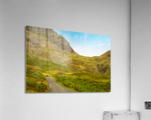 View toward Eskdale from HardKnott Pass Acrylic Print