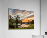 Sunset over Rydal Water in Lake District Acrylic Print