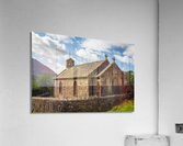 Old stone church in Buttermere Village Acrylic Print