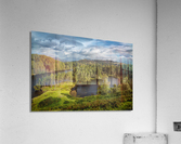 Clouds over Tarn Hows in English Lake District Acrylic Print