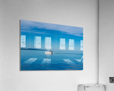 Yacht sailing peacefully across Lake Champlain Acrylic Print