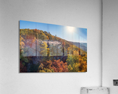 Coopers Rock panorama in West Virginia with fall colors Acrylic Print