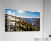  Cheat River panorama in West Virginia with fall colors Acrylic Print