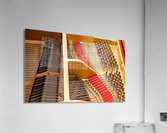 Interior of grand piano with strings Acrylic Print