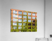 Modern Chicago office covered with plants Acrylic Print