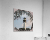 Charcoal Cape Florida lighthouse  Acrylic Print