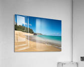 Lumahai Beach Kauai on calm day Impression acrylique