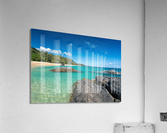 Lumahai Beach Kauai  with rocks Acrylic Print