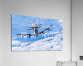 Space Shuttle Discovery flies over Washington DC Acrylic Print