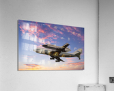 Space Shuttle Discovery flies into retirement Acrylic Print