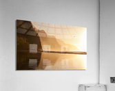 Misty sunset on Na Pali coastline Acrylic Print