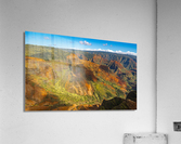 Garden Island of Kauai from helicopter tour Acrylic Print