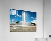 Point State Park Fountain in downtown Pittsburgh Impression acrylique
