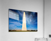 Wide angle view of Washington Monument Acrylic Print