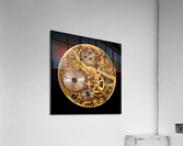 Interior of antique mechanical watch Acrylic Print