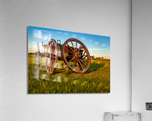 Cart on Manassas Battlefield Acrylic Print