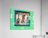 Carnation of the Air bas-relief painting by Luis Perlotti Acrylic Print