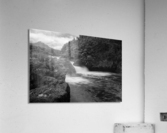 Petrohue falls and cascade by the Osorno volcano in Chile Impression acrylique