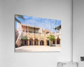 Traditional house in Al Shindagha district and museum in Dubai Acrylic Print