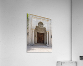 Ornate doorway to palace in Al Shindagha district and museum in  Acrylic Print