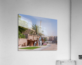 Dhow in Al Shindagha district and museum in Dubai Acrylic Print