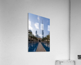 Entrance to Palace Downtown hotel in Dubai business district Acrylic Print