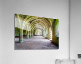Cellarium at Fountains Abbey ruins in Yorkshire England Acrylic Print