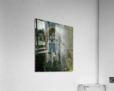 London street light seen through old windows of St Dunstan Acrylic Print