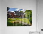 Old School House building in graveyard in Oswestry Acrylic Print
