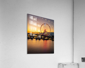 Ferris wheel at National Harbor at sunset Acrylic Print