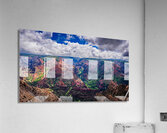 Dramatic sun lighting on Waimea Canyon on Kauai Acrylic Print
