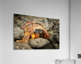 Sugar industry equipment abandoned on Mokolea Point Acrylic Print