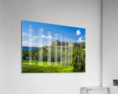 Hotel nestling in the hillside on Hanalei bay on Kauai Acrylic Print