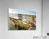 Historic brewery and convention center in Dubuque Iowa Acrylic Print