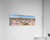 Townscape of Hannibal in Missouri  home of Mark Twain Impression acrylique