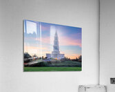 Sunset at the George Washington Masonic National Memorial in Ale Impression acrylique