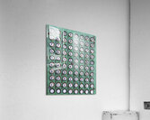 Keys of antique mechanical accounting or counting machine Acrylic Print