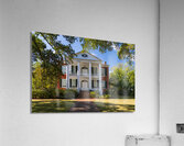 Facade of antebellum home in Natchez in Mississippi Acrylic Print