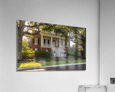 Facade of antebellum home in Natchez in Mississippi Acrylic Print