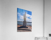 Monument to the Immigrant sculpture in New Orleans Acrylic Print