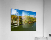 Falls colors surround townhouse development by Cheat Lake in Mor Acrylic Print