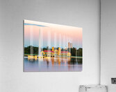 City Park in Denver with boathouse Ferril Lake Acrylic Print