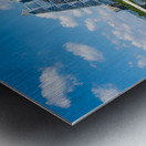 Office Towers View - Austin cityscape across Lady Bird Lake Metal print