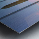 Reflection of Washington in African American Museum Metal print