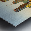 Cityscape of downtown Austin from the west in Zilker park 2025 Metal print